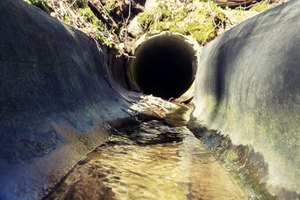 Drainage Swale Installation in Westfield
