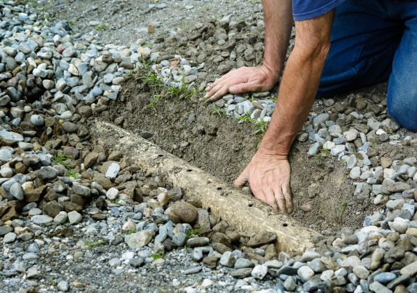 French Ditch Installation in Westfield