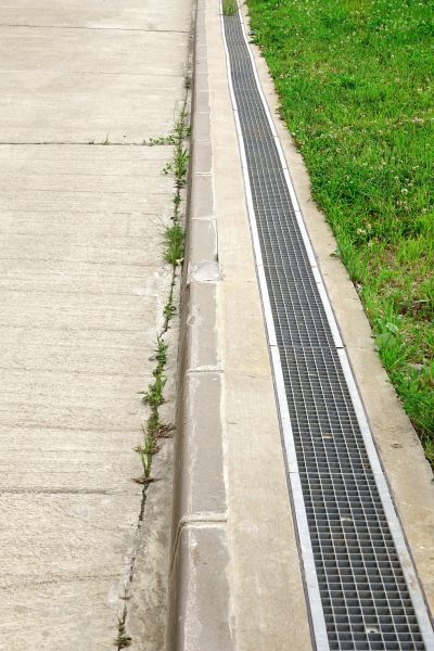 Concrete Drain Installation in Westfield