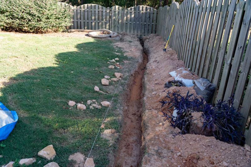 French Drain Close-up